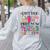 Can't Talk Right Now Doing Teacher Stuff Women's Sweatshirt Back Print Ash Can't Talk Right Now Doing Teacher Stuff Women's Sweatshirt Back Print Ash