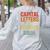 Capital Letters And Periods Bruh Teacher Grammar Kids Women's Sweatshirt Back Print Ash Capital Letters And Periods Bruh Teacher Grammar Kids Women's Sweatshirt Back Print Ash