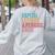 Capital Letters And Periods Bruh Teacher Women's Sweatshirt Back Print Ash Capital Letters And Periods Bruh Teacher Women's Sweatshirt Back Print Ash