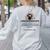 Cat Exhausted Teacher Exhausterwhelmulated Definition Women's Sweatshirt Back Print Ash