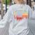 Catch Some Rays Vintage Retro Grizzly Bear Women's Sweatshirt Back Print Ash