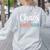 Chaos Coordinator Teacher Student Back To School 2025 Women's Sweatshirt Back Print Ash