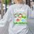 Chillin With My Pre-K Snowmies Christmas Teacher Xmas Women's Sweatshirt Back Print Ash Chillin With My Pre-K Snowmies Christmas Teacher Xmas Women's Sweatshirt Back Print Ash