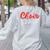 Choir Chorister Choir Teacher Choir Director Women's Sweatshirt Back Print Ash