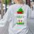 Christmas Kindergarten Elf Squad Teacher Student Women's Sweatshirt Back Print Ash Christmas Kindergarten Elf Squad Teacher Student Women's Sweatshirt Back Print Ash