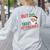 Christmas Teacher Surprise Did You Take Attendance Women's Sweatshirt Back Print Ash Christmas Teacher Surprise Did You Take Attendance Women's Sweatshirt Back Print Ash