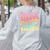 This Is My Circus And These Are My Monkeys School Teacher Women's Sweatshirt Back Print Ash This Is My Circus And These Are My Monkeys School Teacher Women's Sweatshirt Back Print Ash