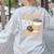 Coffee Teach Repeat Teacher Women's Sweatshirt Back Print Ash Coffee Teach Repeat Teacher Women's Sweatshirt Back Print Ash