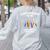Complementary Colors Art Teacher Pun Shirt Women's Sweatshirt Back Print Ash Complementary Colors Art Teacher Pun Shirt Women's Sweatshirt Back Print Ash