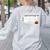 Composition Notebook Costume Adult Halloween For Teachers Women's Sweatshirt Back Print Ash