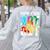Cool Artist For Men Women Painter Art Teacher Paint Artists Women's Sweatshirt Back Print Ash
