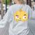 The Cool Bean Good Egg Teacher Halloween Costume Food Group Women's Sweatshirt Back Print Ash The Cool Bean Good Egg Teacher Halloween Costume Food Group Women's Sweatshirt Back Print Ash
