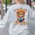 All The Cool Lions Are Reading Lion Teacher Men Women Kids Women's Sweatshirt Back Print Ash