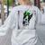 Cool Saint Patrick's Boston Terrier T Shirt For Dogs Lovers Women's Sweatshirt Back Print Ash