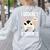 Cow Teacher Lover Women's Sweatshirt Back Print Ash Cow Teacher Lover Women's Sweatshirt Back Print Ash