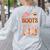 Cowboy Teacher These Boots Are Made-For Teaching School Women's Sweatshirt Back Print Ash Cowboy Teacher These Boots Are Made-For Teaching School Women's Sweatshirt Back Print Ash