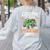 Creepin It Real Monster School 5th Grade Teacher Halloween Women's Sweatshirt Back Print Ash Creepin It Real Monster School 5th Grade Teacher Halloween Women's Sweatshirt Back Print Ash