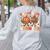 Crunching Numbers Just Like Leaves Pumpkin Fall Teacher Women's Sweatshirt Back Print Ash Crunching Numbers Just Like Leaves Pumpkin Fall Teacher Women's Sweatshirt Back Print Ash