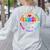 Cultivando Bilingues Dual Language Bilingual Team Teacher Women's Sweatshirt Back Print Ash Cultivando Bilingues Dual Language Bilingual Team Teacher Women's Sweatshirt Back Print Ash