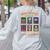 Cute Halloween Teacher Women's Sweatshirt Back Print Ash Cute Halloween Teacher Women's Sweatshirt Back Print Ash