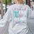 Cute Mermaid Librarian Teacher Dive Into A Good Book Reading Women's Sweatshirt Back Print Ash Cute Mermaid Librarian Teacher Dive Into A Good Book Reading Women's Sweatshirt Back Print Ash