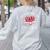 Cute Spanish Teacher Dual Language Bilingual Teacher Men Women Women's Sweatshirt Back Print Ash Cute Spanish Teacher Dual Language Bilingual Teacher Men Women Women's Sweatshirt Back Print Ash