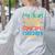 Daycare Children Childcare Provider Teacher PreK Nursery Women's Sweatshirt Back Print Ash