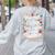 Daycare Provider Infant Teacher Quotes Toddler Teaching Women's Sweatshirt Back Print Ash