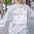 Dear Teacher i Talk To Everyone Funny Back To School Women's Sweatshirt Back Print Ash Dear Teacher i Talk To Everyone Funny Back To School Women's Sweatshirt Back Print Ash