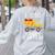 I Dig Kindergarten Student Teacher Construction First Day Women's Sweatshirt Back Print Ash