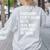 Dinosaurs Didn't Learn Math Math Teacher Women's Sweatshirt Back Print Ash Dinosaurs Didn't Learn Math Math Teacher Women's Sweatshirt Back Print Ash