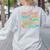 Dinosaurs Didnt Read Book Lover Boys Kids Teacher Women's Sweatshirt Back Print Ash