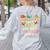 Dinosaurs Didnt Read Look What Happened To Them Teacher Women's Sweatshirt Back Print Ash Dinosaurs Didnt Read Look What Happened To Them Teacher Women's Sweatshirt Back Print Ash