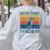 Dog Boston Terrier Mom Vintage Boston Terrier Mom Women's Sweatshirt Back Print Ash