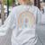 Dream Team Special Education Teacher ED SPED Squad Rainbow Women's Sweatshirt Back Print Ash