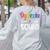 Dyslexia Awareness Month Dyslexia Teacher Therapist Women's Sweatshirt Back Print Ash Dyslexia Awareness Month Dyslexia Teacher Therapist Women's Sweatshirt Back Print Ash