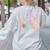 In My Educational Diagnostician Era Learning Support Teacher Women's Sweatshirt Back Print Ash