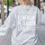 Elementary PE Teacher Tshirt Appreciation Women's Sweatshirt Back Print Ash