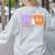 Elements Of Halloween Fear Periodically Chemistry Teacher Women's Sweatshirt Back Print Ash Elements Of Halloween Fear Periodically Chemistry Teacher Women's Sweatshirt Back Print Ash