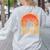 English Teacher Matching This Is My Scary Halloween Costume Women's Sweatshirt Back Print Ash