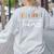 Enrichment Team Enrichment Coordinator Teacher Squad Women's Sweatshirt Back Print Ash Enrichment Team Enrichment Coordinator Teacher Squad Women's Sweatshirt Back Print Ash