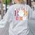 ESL Teacher Boo Crew Halloween Costume Women's Sweatshirt Back Print Ash ESL Teacher Boo Crew Halloween Costume Women's Sweatshirt Back Print Ash