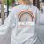 Every Student Matters Paraprofessional Support Teacher Women's Sweatshirt Back Print Ash