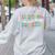 Exceptional Education Dream Team SPED ESE Teacher Autism Women's Sweatshirt Back Print Ash