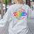 Exceptional Educator Squad Special Education Teacher Autism Women's Sweatshirt Back Print Ash