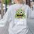 Eye Survived 100 Days Of School Monster Lover Teacher Kids Women's Sweatshirt Back Print Ash Eye Survived 100 Days Of School Monster Lover Teacher Kids Women's Sweatshirt Back Print Ash