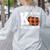 Fall Kindergarten Teacher K Is For Buffalo Plaid Pumpkin Women's Sweatshirt Back Print Ash Fall Kindergarten Teacher K Is For Buffalo Plaid Pumpkin Women's Sweatshirt Back Print Ash
