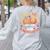 Fall In Love With Kindergarten Autumn Kindergarten Teacher Women's Sweatshirt Back Print Ash