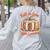 Fall In Love With Learning Book Lover Autumn Pumpkin Teacher Women's Sweatshirt Back Print Ash Fall In Love With Learning Book Lover Autumn Pumpkin Teacher Women's Sweatshirt Back Print Ash