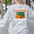 Are You Fall O Ween Directions Halloween Teacher Retro Women's Sweatshirt Back Print Ash